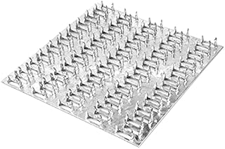 Paquet de 10 supports de réparation de plaque plate 5" x 5" numérotation