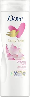 Lait pour le corps dove body love glow care, à base d'huiles 100