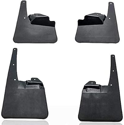 Garde-boue abs de voiture 4 pièces pour isuzu d-max 2007-2011, accessoires de décoration