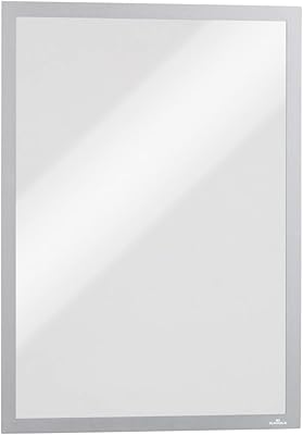 Cadre magnétique duraframe durable | format a3 argenté | pack de 5 cadres