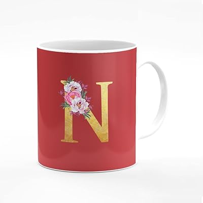 Tasse à café en céramique de 11 oz imprimée par un créateur élégant
