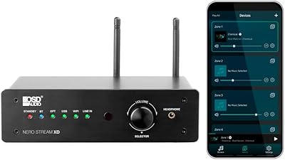 Amplificateur de puissance nerostream 200 w 2 canaux classe d dac