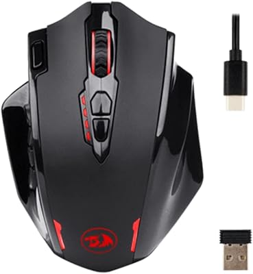 Souris de jeu sans fil redragon m913 impact elite