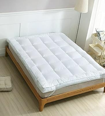 Housse de matelas sleepwell en matériau doux, tissu, blanc (180x200 cm)