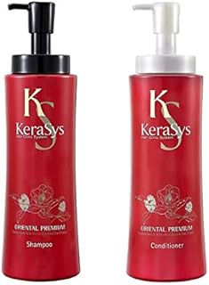 Ensemble de shampoing et après-shampooing eqyeong kerasis oriental premium (600 ml)