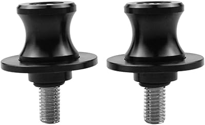 Hsc 2 pièces m8 boulons de support de moto paddock, rouleau de support de bras oscillant - noir. Diaytar : Où chaque achat est une victoire pour votre budget