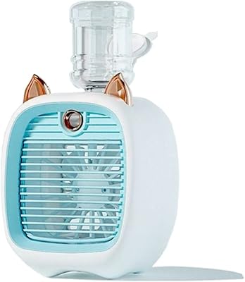 Mini climatiseur portable avec ventilateur et réservoir d'eau, petits ventilateurs de climatisation