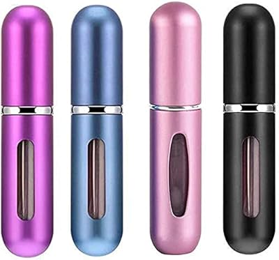 Flacon pulvérisateur de parfum de voyage, flacons de parfum rechargeables, mini récipient