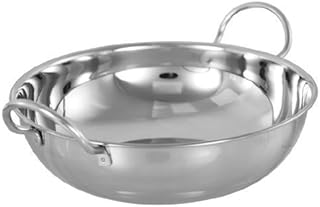 Ensemble de 6 plateaux de service indiens buckingham curry knight en acier inoxydable