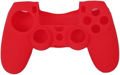 Housse de protection en silicone soldottm soft touch compatible avec sony playstation 4