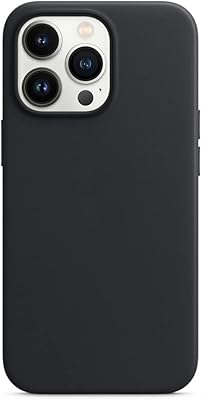 Étui en cuir margoun conçu pour iphone 13 pro max, compatible magsafe, anti-choc