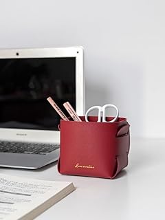 Boîte de rangement de bureau pliable en cuir fotrsta, conteneurs de rangement