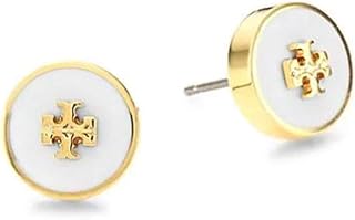 Boucles d'oreilles à tige avec logo en émail