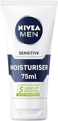 Nivea men crème hydratante pour le visage pour peaux sensibles (75 ml)