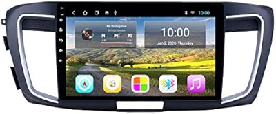 Lecteur de navigation stéréo gps dvd de voiture android 9 pour honda accord