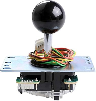 Sanwa jlf-tp-8ytfast shipping denshi japan arcade joystick 4 parties et 8