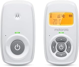 Moniteur audio numérique pour bébé motorola step-up avec affichage de la température ambiante