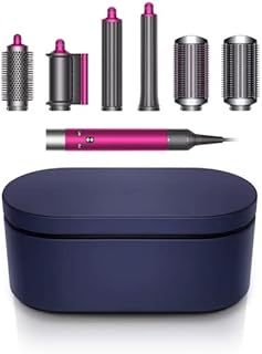 Lisseur de cheveux multifonction dyson airwrap en fuchsia/nickel brillant