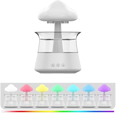 Humidificateur goutte à goutte rain cloud 300 ml, diffuseur de nuage de pluie