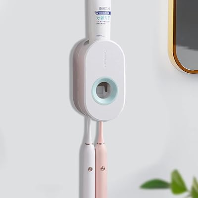 Tabora porte-brosse à dents automatique mural avec outil de dentifrice pratique pour douche