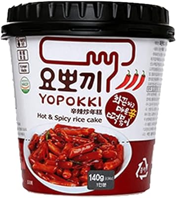 Gâteau de riz chaud et épicé halal ubuki de youngbong riche en saveur