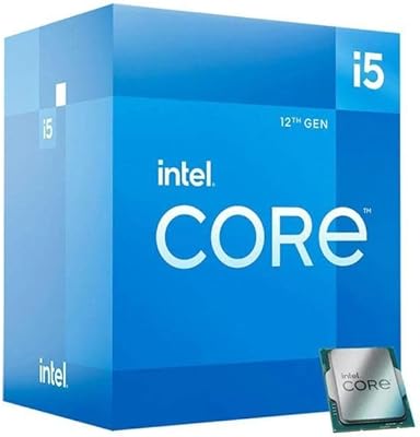Boîtier intel core i5 12400f 2,5 ghz lga1700, noir, 4385887