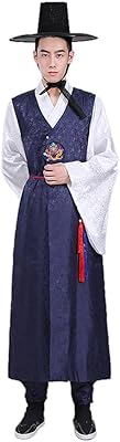 Vêtements hanbok coréens asiatiques traditionnels pour hommes, chemisier et pantalon de mariage formel brodés. Le discount haut de gamme, c'est possible avec Diaytar