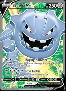 Pokémon steelix v 176 185 vivid voltage full art carte ultra