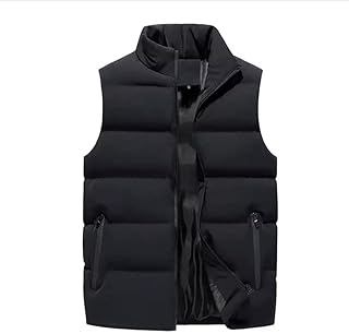 Veste d'hiver légère et chaude sans manches pour hommes