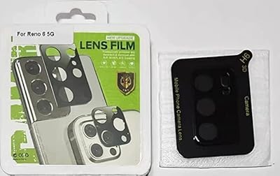 Unblack pour (oppo reno 6 5g) protecteur d'écran en verre pour caméra