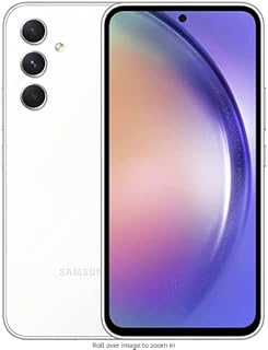Téléphone portable double sim samsung galaxy a54, magnifique couleur blanche, 6 go