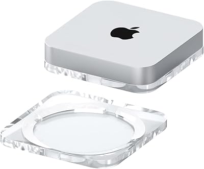 Support de bureau huggie base pour mac mini et studio support