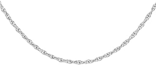 Collier chaîne en or pour femme de carissima, or 9 carats et 0,4