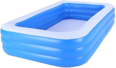 Piscine gonflable pour enfants en pvc coolbaby, grande piscine familiale extérieure, piscine
