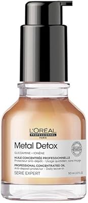 L'oréal professionnel huile concentrée metal detox pour cheveux doux brillants et soyeux