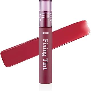 Rouge à lèvres liquide etude fixing tint, longue tenue, hautement pigmenté, waterproof, fini