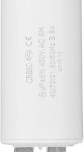 Condensateur de démarrage de moteur douki ki cbb60, bornes à fourche de condensateur microfarad 450v 8uf, performances stables, aucune fuite toxique, écologique, pour démarrer le moteur.. Diaytar Sénégal : Diversité produits, unité de prix bas