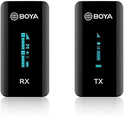 Système de microphone cravate sans fil boya byxm6s1 2,4 ghz. Consommez mieux avec Diaytar, votre marketplace discount