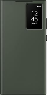 Étui pour téléphone portable samsung galaxy s23 ultra s view au design portefeuille