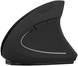 Souris verticale sans fil 2,4 ghz pour ordinateur portable conception ergonomique pour le bureau,