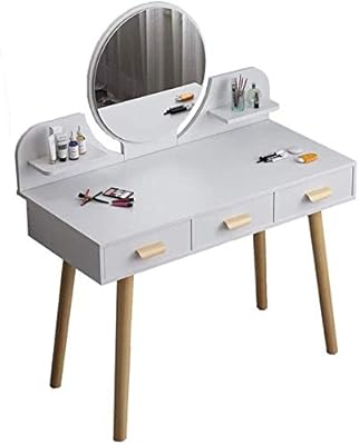 Ensemble de table de maquillage, meubles de villa, ensemble de vanité avec miroir