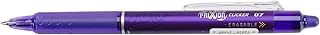 Marqueur à pointe fine pilot frixion clicker, violet (paquet de 12)