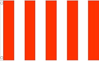 Drapeau rayé rouge et blanc 3 x 5 pieds - drapeaux rouge