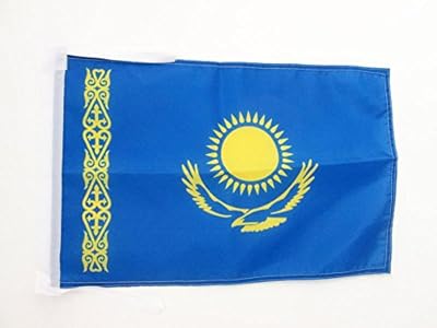 Drapeau de l'arizona drapeau du kazakhstan 18" x 12" - petits drapeaux kazakhs