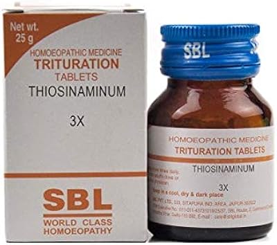 Sbl thiosinaminum 3x (25 g) - pack de 5 flacons