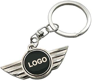 Porte-clés en métal avec logo de voiture soldot, cadeau compatible avec mini cooper
