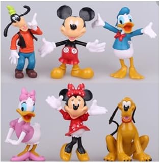 S han cake topper 6 pièces grand mickey mouse friends décoration de gâteau jouet outil de cuisson. Votre shopping simplifié de A à Z avec Diaytar