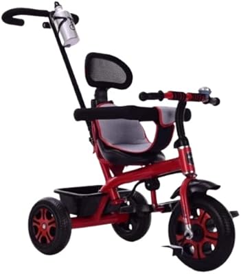 Tricycle intech pour enfants âgés de 1 à 6 ans avec barre