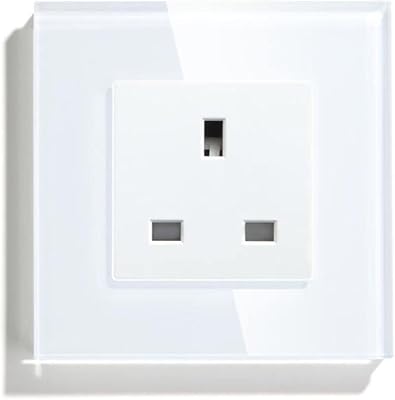 Eazyliv tuya smatlife wifi prise murale intelligente britannique panneau de verre télécommande