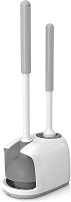 Ensemble piston et brosse terifi à bol avec support pour le nettoyage